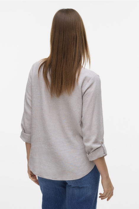 Vero Moda vmlinn ls v-neck shirt wvn noos